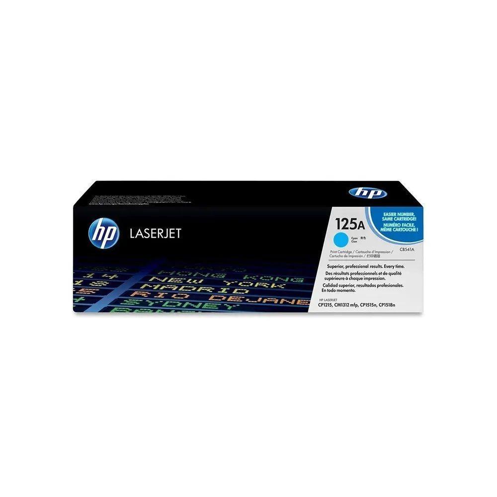 Cartucho De Toner Original Hp 125a Ciano 2.2k Cb541a Cb541ab - 1