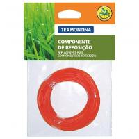 Fio De Nylon Para Roçadeira Tramontina 2,4mm Com 12m De Comprimento - 1