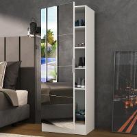 Sapateira 1 Porta Com Espelho Jade Plus Multimóveis V6007 Branca Branco - 6