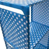 Estante Modular Porta Livros 4 Prateleiras Organizador Brinquedos Quarto Lavanderia Objetos Cozinha - 5