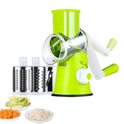 Cortador Ralador Legumes Fatiador Verduras Frios Queijos Processador Multifuncional 3 Laminas Manual