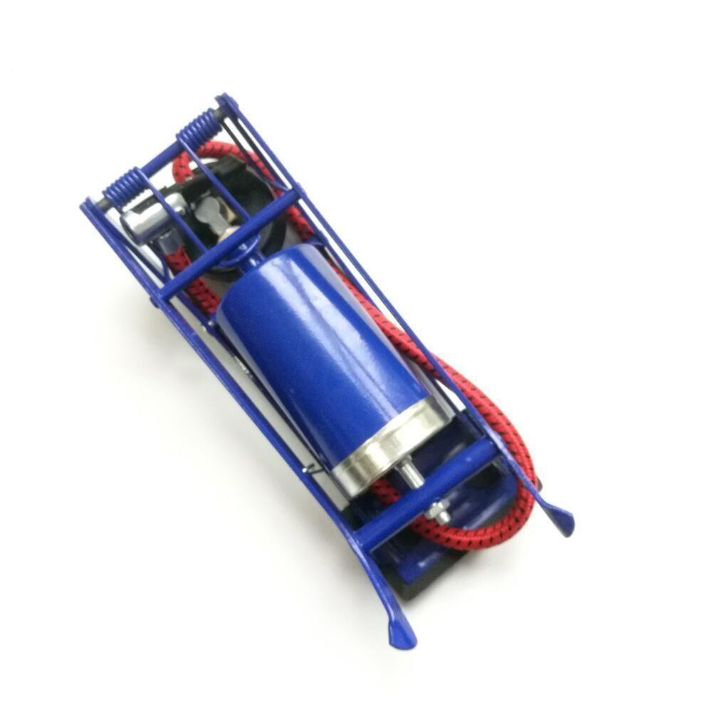 Bomba Ar Alta Pressao Pedal Manometro Encher Pneu Bola Boia Colchao Inflavel Bike Bicicleta Moto - 2