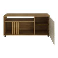 Rack Tv 42" Com 1 Porta Multimóveis Cr45114 Natural/Palha - 3