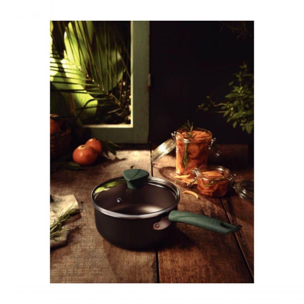 Panela Tramontina Lyf 18cm Em Alumínio E Revestimento Antiaderente Verde Natureza - 2