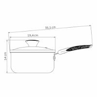 Panela Tramontina Lyf 18cm Em Alumínio E Revestimento Antiaderente Verde Natureza - 5