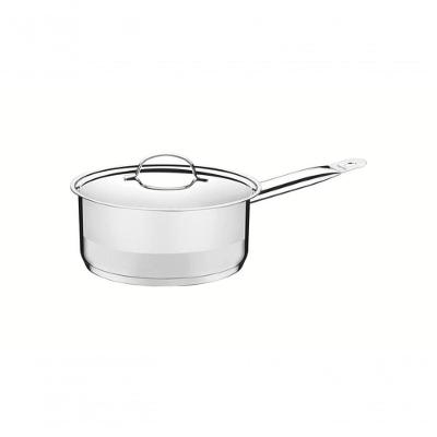 Panela Tramontina Professional 16cm Em Aço Inox Com Detalhe Satinado