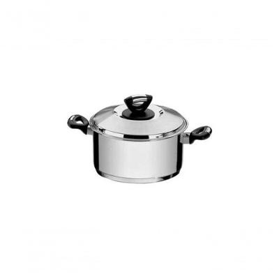 Caçarola Funda Tramontina Solar Baquelite Aço Inox 16cm