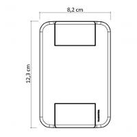 Conjunto 4x2 3 Tomadas 2p+t 10 A 250 V Tramontina Tablet Branco - 2