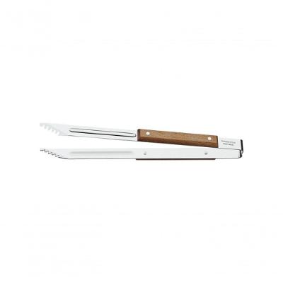 Pegador Para Carne Tramontina Churrasco Com Lâmina Em Inox E Cabo De Madeira 37cm