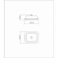 Manteigueira Retangular Tramontina Rotonda Em Aço Inox Com Tampa - 4