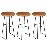 Kit 3 Mesas Bistrô Alta Para Aérea Gourmet Aurora Peroba - 1