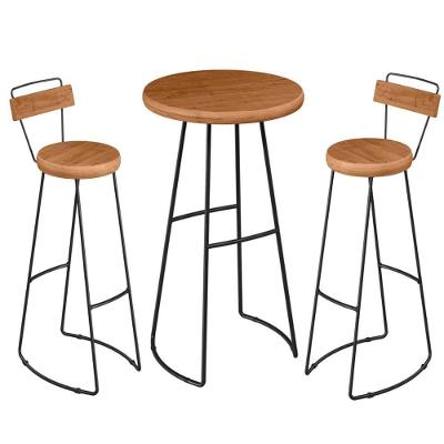 Conjunto Mesa Bistrô Com 2 Banquetas Aérea Gourmet York