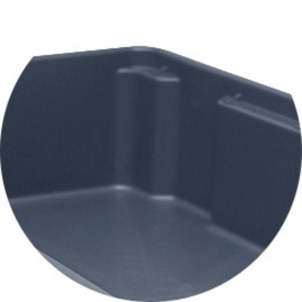 Caixa Organizadora Plástico 32 Litros Cinza Presto Multiuso Reforçada Polipropileno Empilhável - 2