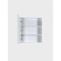 Armário Para Banheiro Com Espelho 60cm Mdf Branco - On Móveis
