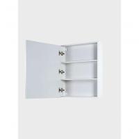 Armário Para Banheiro Com Espelho 60cm Mdf Branco - On Móveis - 5