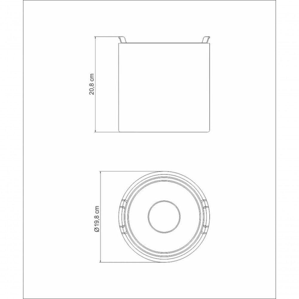 Pote Tramontina Cucina Em Aço Inox Para Mantimentos Com Tampa 18,5cm 5,2 Litros - 2