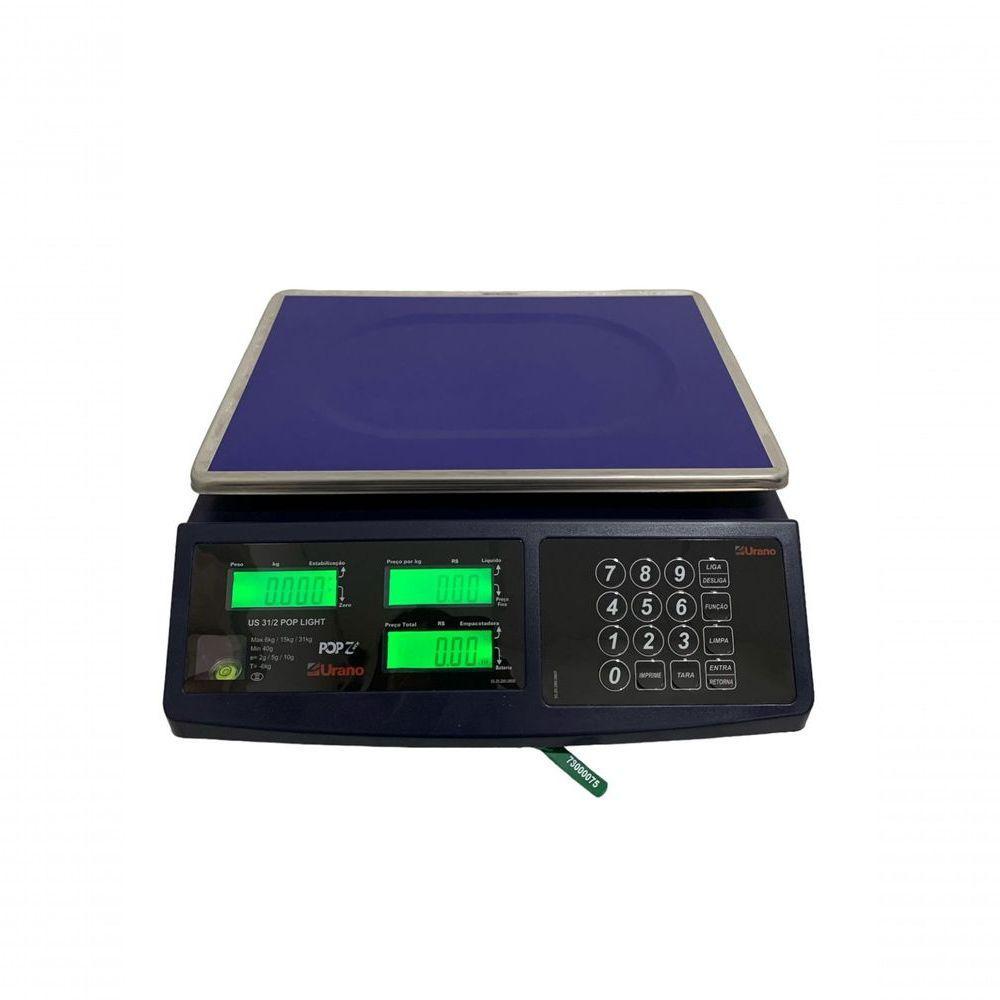 Balança Computadora Urano Pop-z New 31kg + Cabo Serial Rs-232 - 5