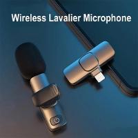 Microfone De Lapela Condensador Sem Fio Celular Ios Gravacao Live 20m Iphone Ipad Lightning Profissional - 6