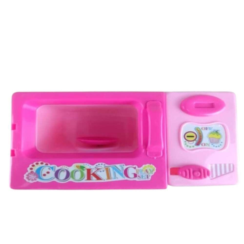 Mini Microondas Infantil Cozinha Brinquedo Forno Didatico Para Criança Boneca - 6