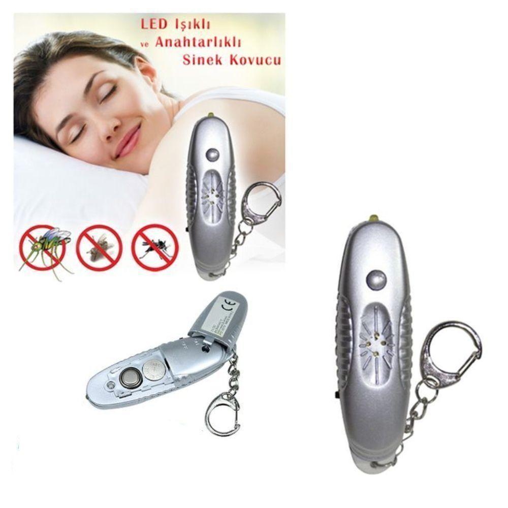 Mini Repelente Eletronico Chaveiro Portatil Para Insetos Mosquitos Dengue Pernilongo Com Luz Led - 4