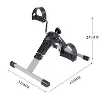 Mini Bicicleta Fisioterapia Ergometrica Bike Lcd Simulador Pedal Dobravel Fitness Perna E Braco Com Ciclo Computador Por - 6