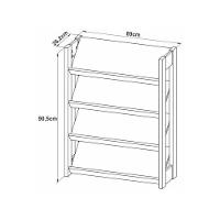 Sapateira Multimóveis Vcr35006 Branco/Amêndoa Branco/Amêndoa - 3