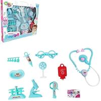 Kit Medico Infantil Doutor Enfermagem Completo 10 Peças Brinquedo Estilo Profissional - 1