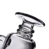 Kit 6 Caneca Cappuccino Royal Xicara De Vidro Taca Alta Cafe Chocolate Dolce Gusto Coffe 230ml Bar Restaurante - 3