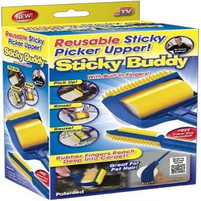 Rolo Removedor De Pelos Escova Magica Kit Lavavel 2 Em 1 Caes Gato Pet Comida Farelo Sofa Carro