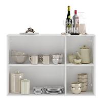 Aparador 3 Portas Com Espelho Mp1011 Branco - 5