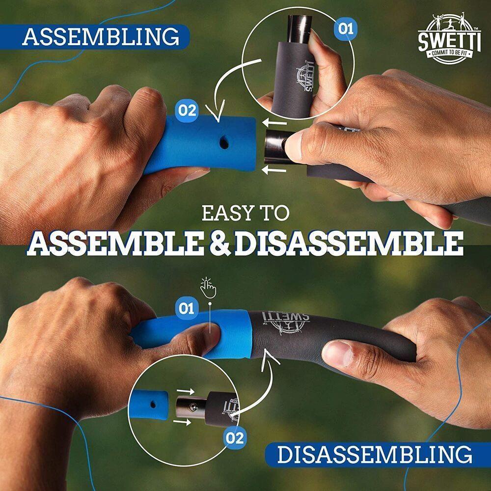 Bambole Profissional Treino Fitness Desmontavel Ajustavel Exercicio Adulto Emagrecimento Academia Em Casa Yoga Afina Cin - 4