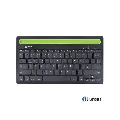 Teclado Sem Fio Bluetooth 3.0 Dynamic Smart Abnt Com Suporte