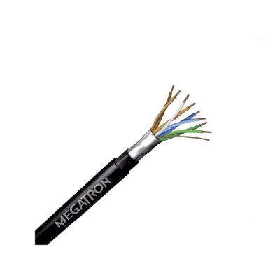 Cabo Ftp Megatron Cat5e Externo Blindado Capa Dupla 100m