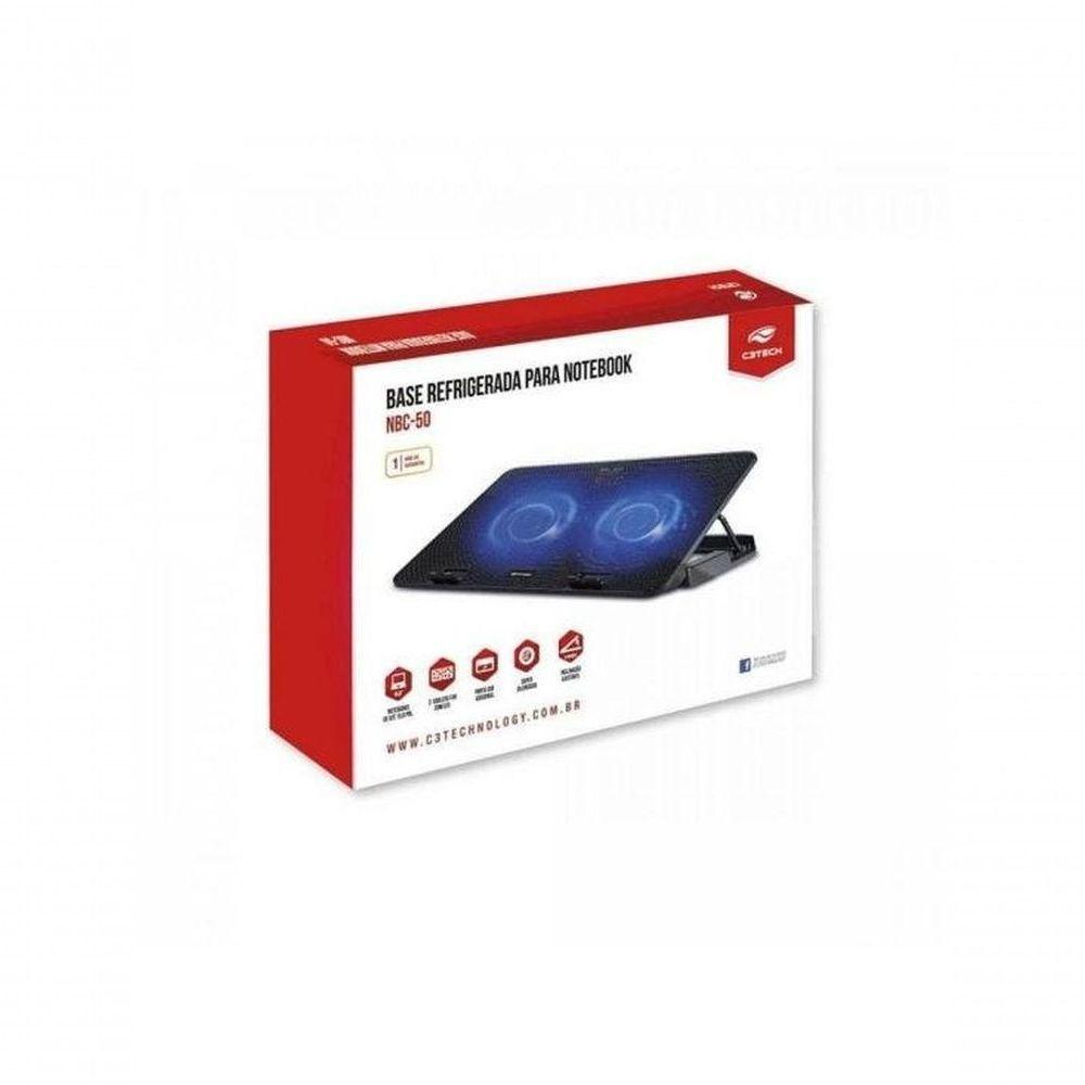 Suporte Para Notebook Com Cooler Nbc-50bk C3tech - 4