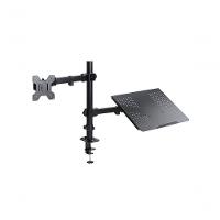 Suporte Para Monitor E Notebook Com Articulacao Dupla - - 1