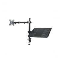 Suporte Para Monitor E Notebook Com Articulacao Dupla - - 7