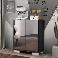 Aparador Cantinho do Café e 2 Portas Multimóveis Preto - 5