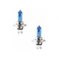 Par De Lampadas Halogena Super Brancas Code-tech One 12v H4 - 1