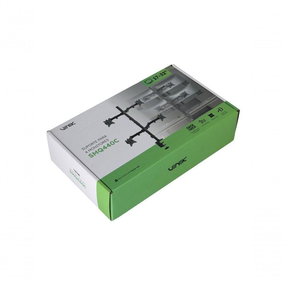 Suporte Para 4 Monitores Vertical 17 - 32 - Smq440c - 5