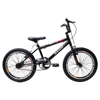 Bicicleta Aro 20 Bike Bmx Cross Freestyle Infantil Saidx Preto