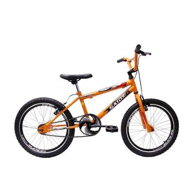Bicicleta Aro 20 Bike Bmx Cross Freestyle Infantil Saidx Laranja
