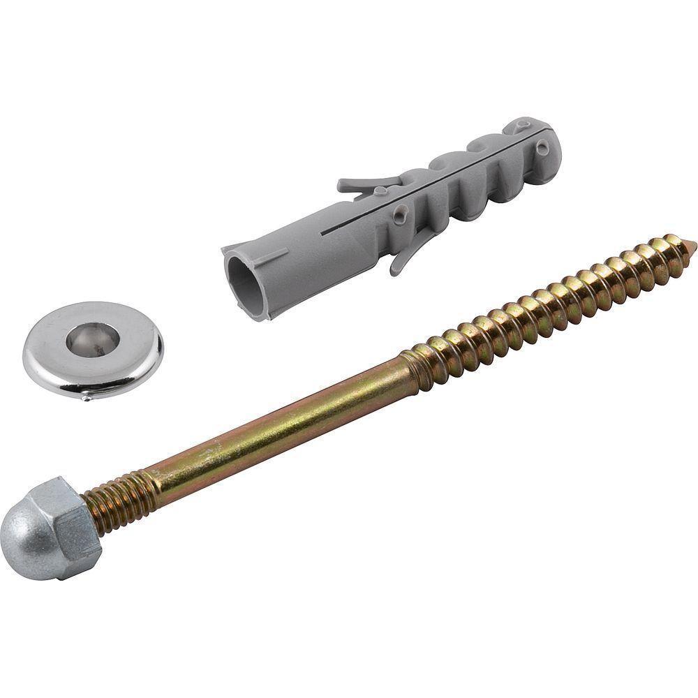 Conjunto Fixação Para Sanitário 12mm Latonado Com 2 Pçs Vonder - 2