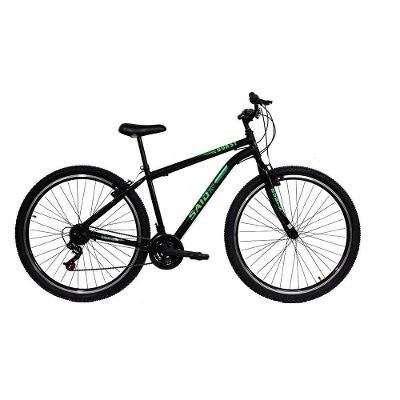 Bicicleta Aro 29 Bike Aço Carbono 21 Marchas Saidx Fos Preto Fos