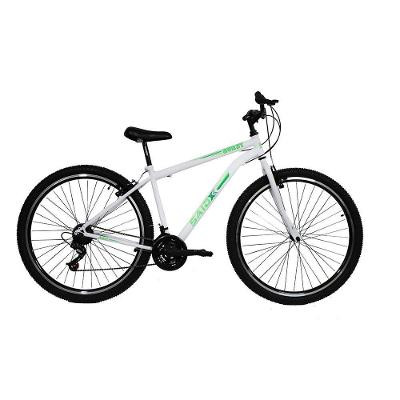 Bicicleta Aro 29 Bike Aço Carbono 21 Marchas Saidx Branca