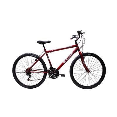 Bicicleta Aro 26 Masculina De Passeio 18 Marchas Saidx Vermelho