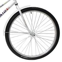 Bicicleta Aro 26 Tropical Feminina Freio De Pé Contra Pedal Branca - 2