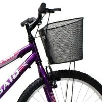 Bicicleta Aro 26 Feminina Mono Sem Marcha Com Cesta Saidx Violeta - 3