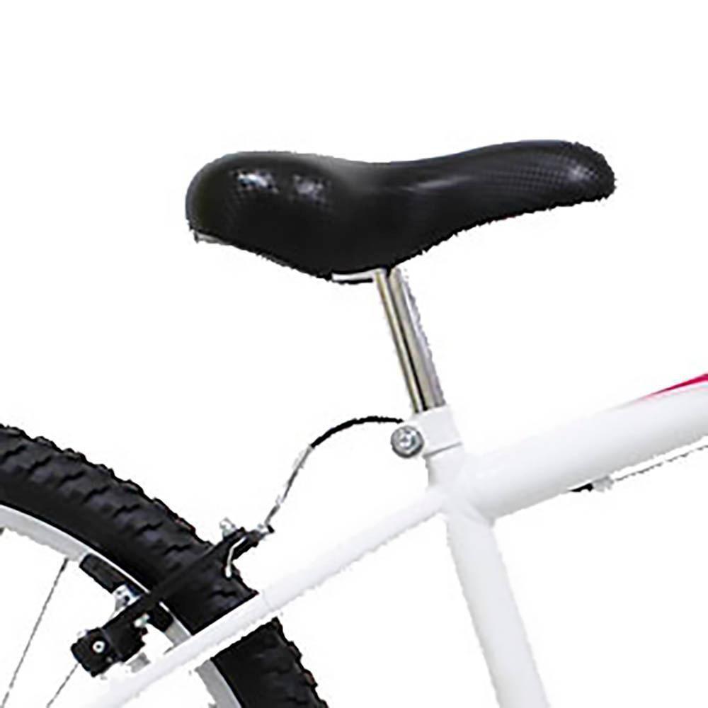 Bicicleta Aro 24 Feminina Mono Sem Marcha Com Cesta Saidx Branca - 6