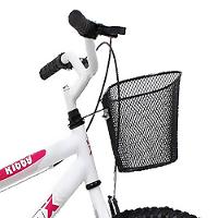 Bicicleta Aro 24 Feminina Mono Sem Marcha Com Cesta Saidx Branca - 2