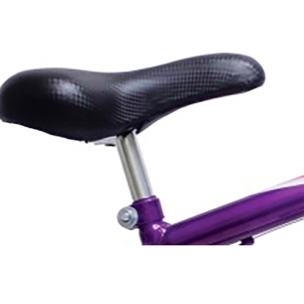 Bicicleta Aro 24 Feminina 18 Marchas Kitty Com Cesta Saidx Violeta - 6